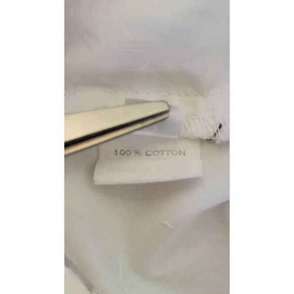 Ulla Johnson White Ankle Cropped Cotton Pants - Picture 5 of 5